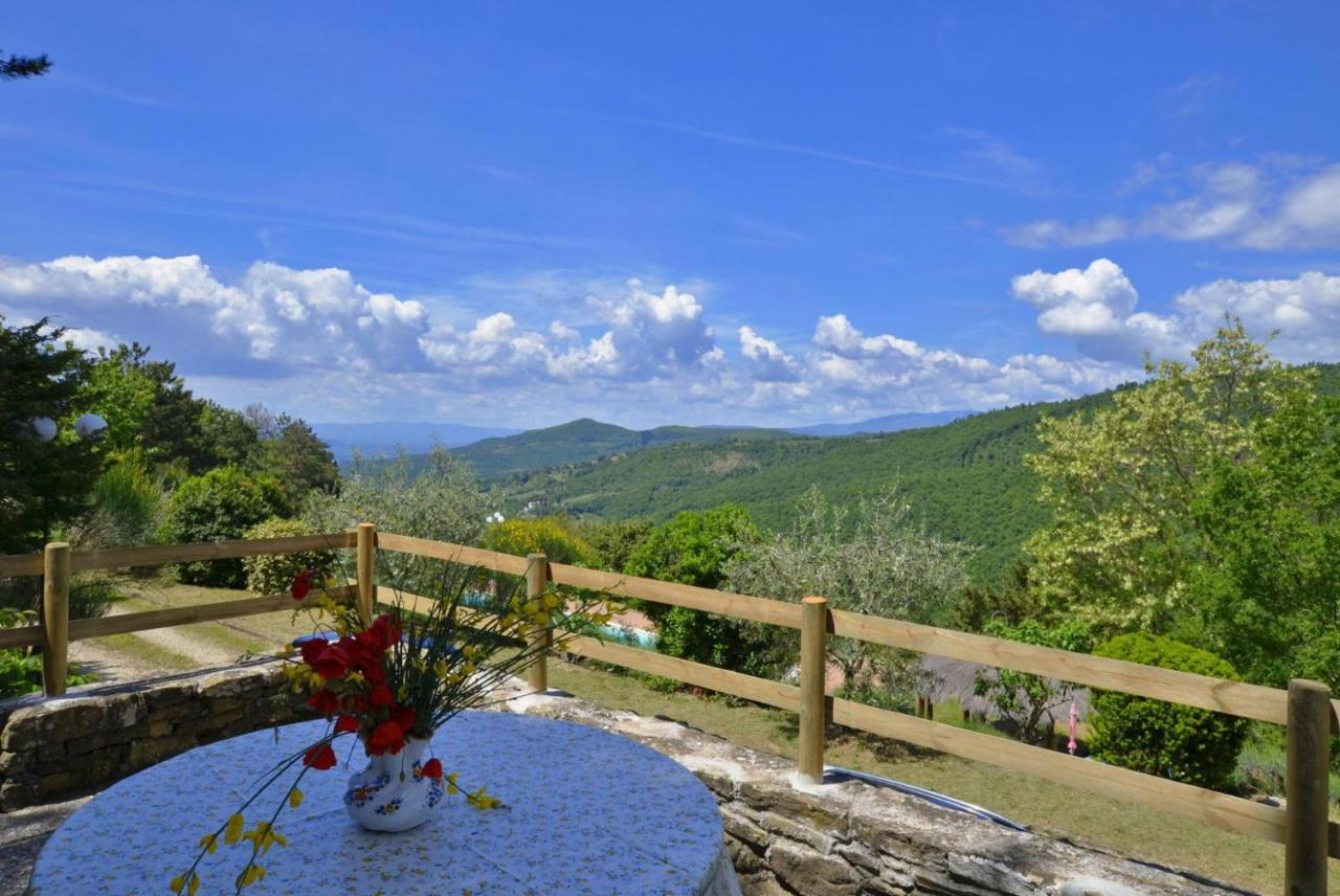 Villa Piombona Anghiari Bagian luar foto